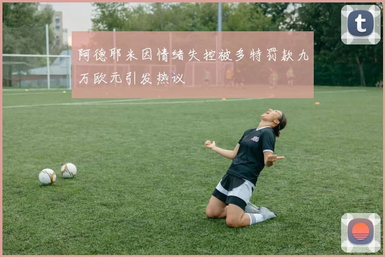 阿德耶米因情绪失控被多特罚款九万欧元引发热议