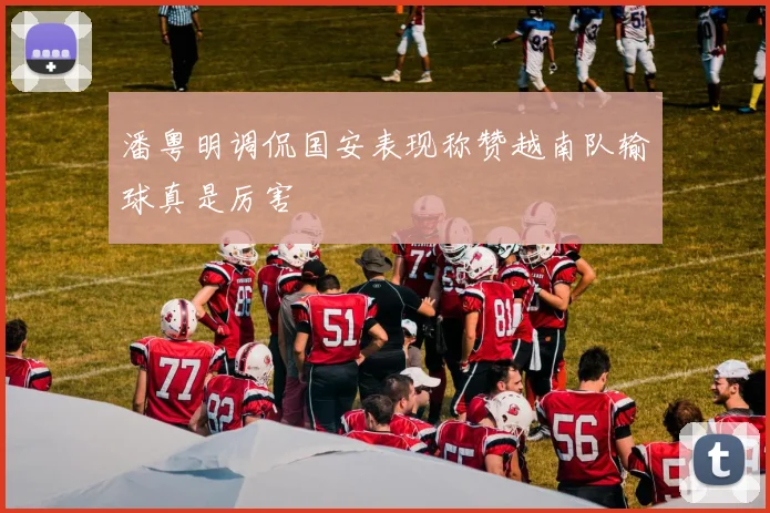 潘粤明调侃国安表现称赞越南队输球真是厉害